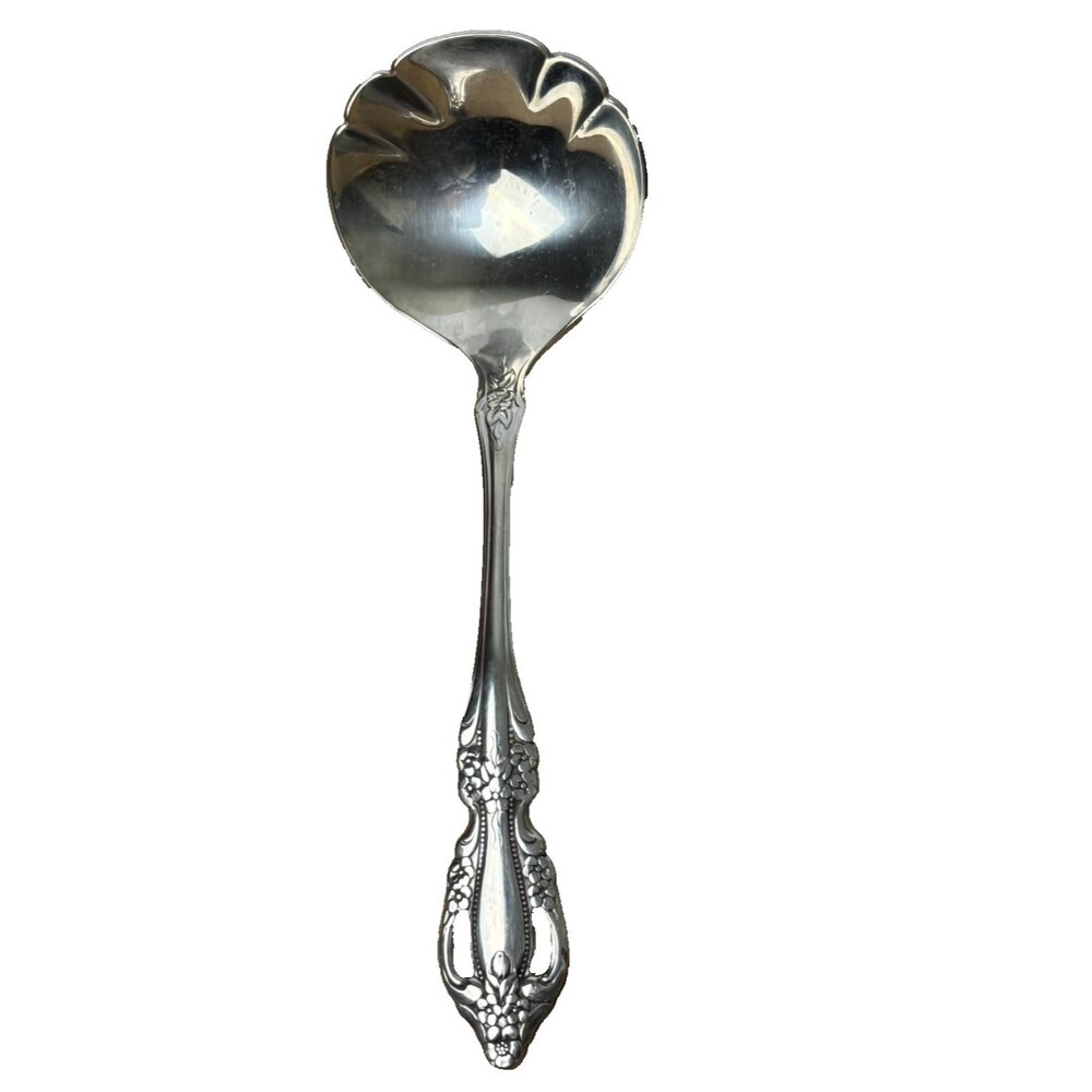 Oneida‎ Gravy Ladle Raphael Stainless Distinction Deluxe Flatware VTG Silverware